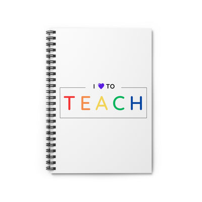 I Love to Teach Notebook
