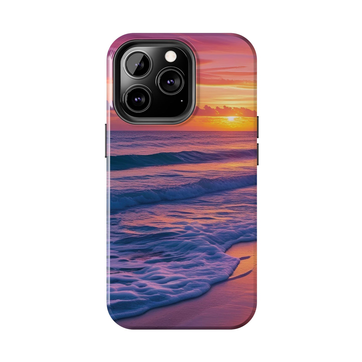 Vibrant Beach Sunset Phone Case