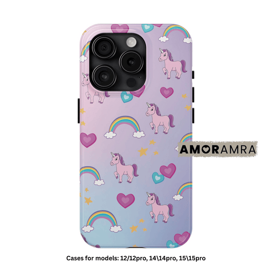 Unicorn Rainbow iPhone Case