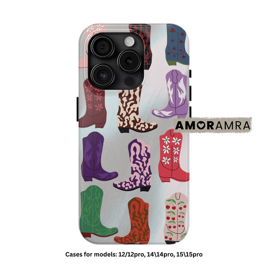 Western Cowboy Boots iPhone Case