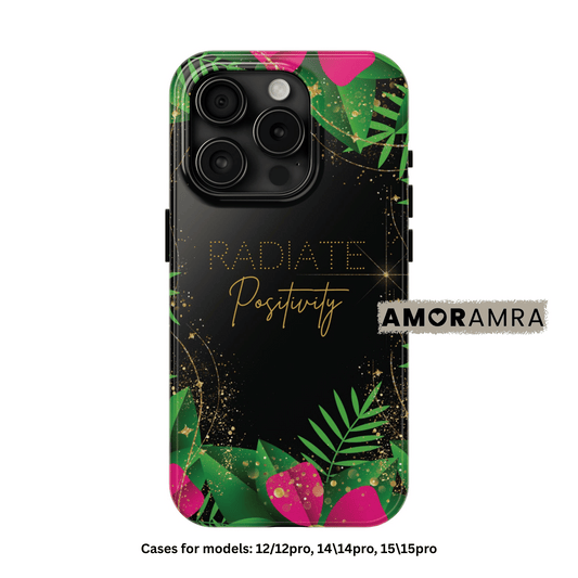 Radiate Positivity Tropical iPhone Case
