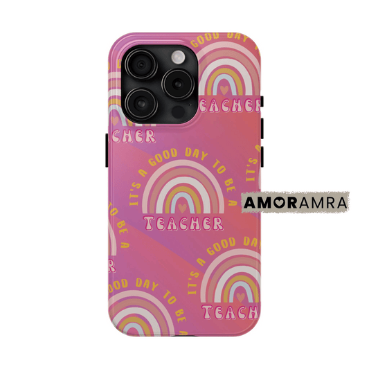 Teacher Rainbow iPhone Case
