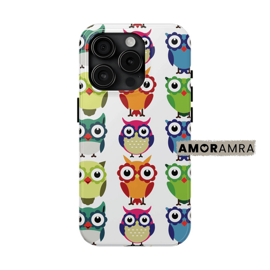 Cute Owl Design iPhone Case