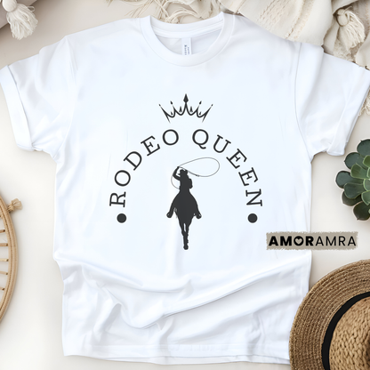 Rodeo Queen Horse T-shirt - Amor Amra