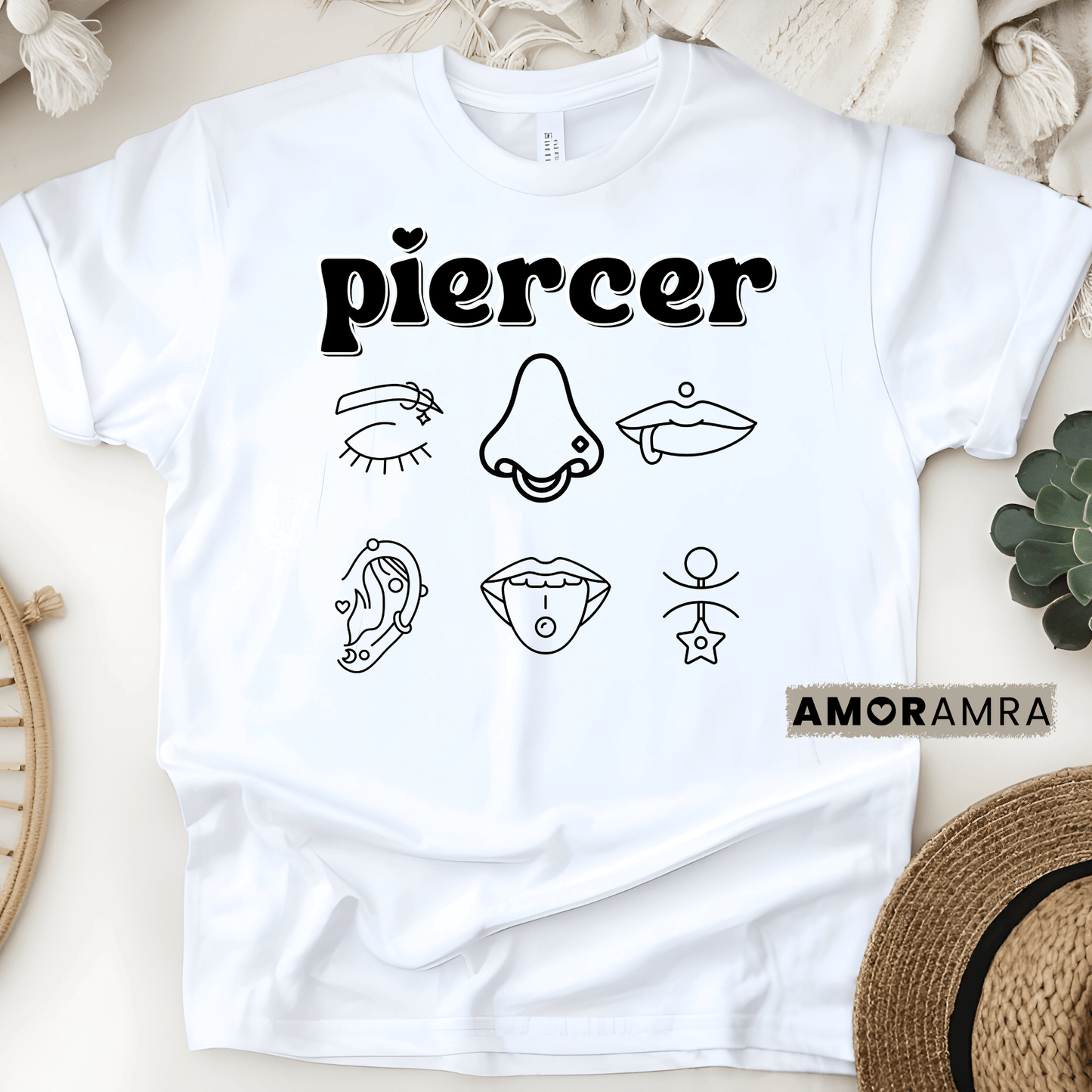 Piercing Artist Shirt | Body Piercer - Amor Amra