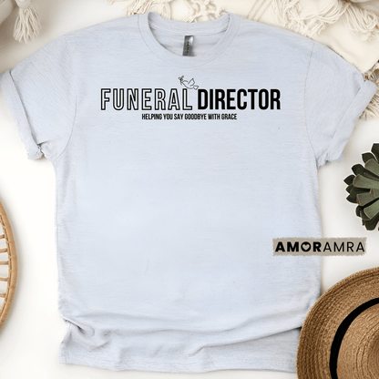 Funeral Director | Dove Shirt - Amor Amra
