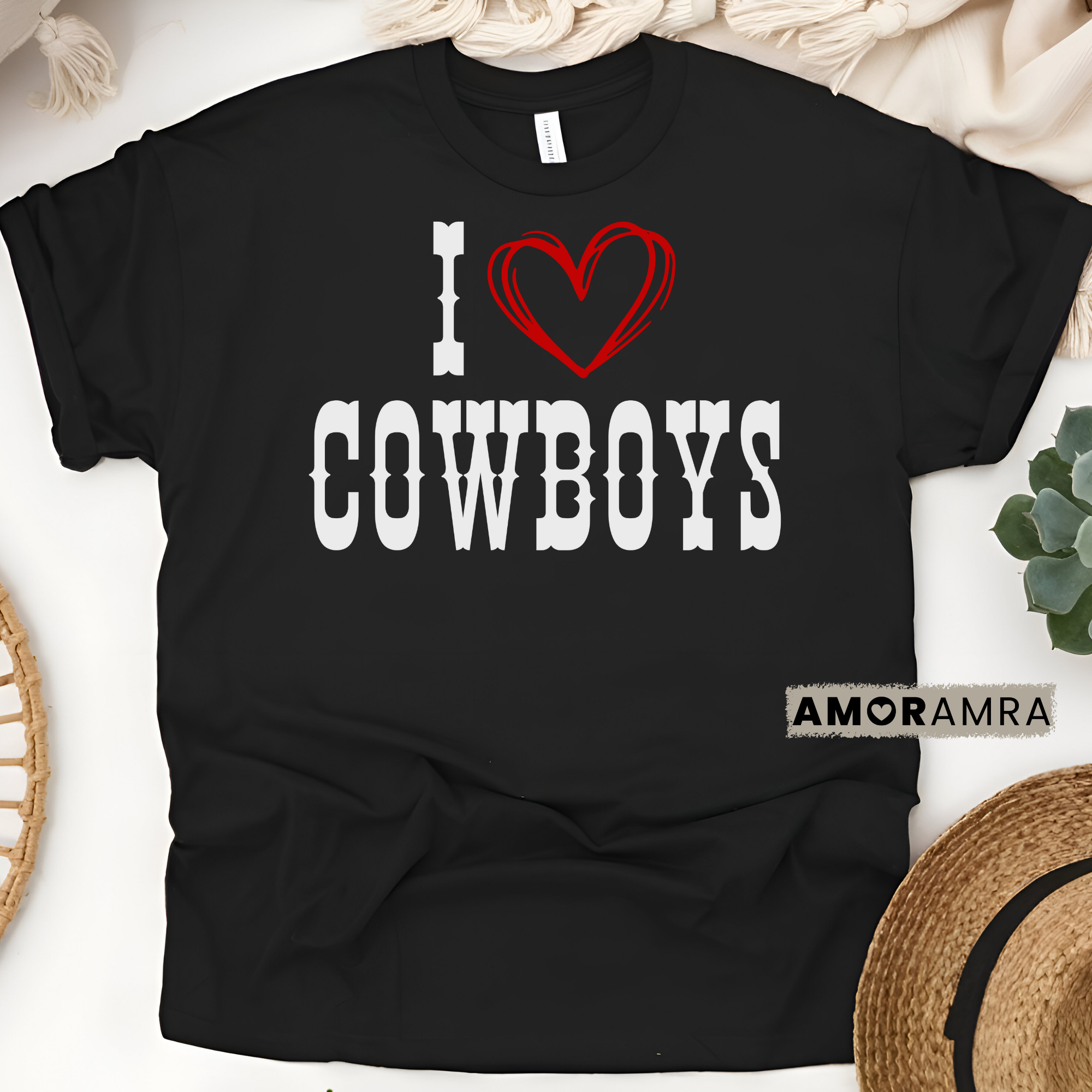 I Love Cowboys Shirt