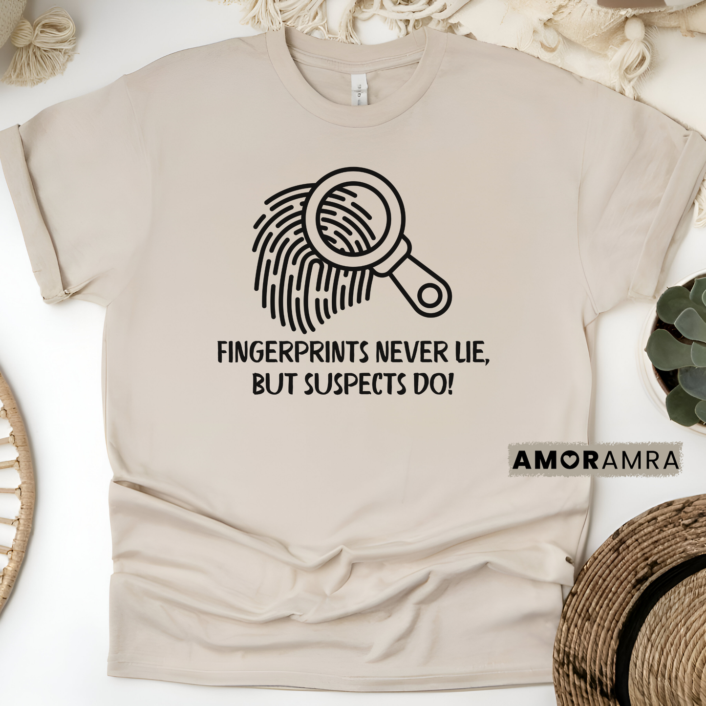 Forensic Scientist | Fingerprint Shirt