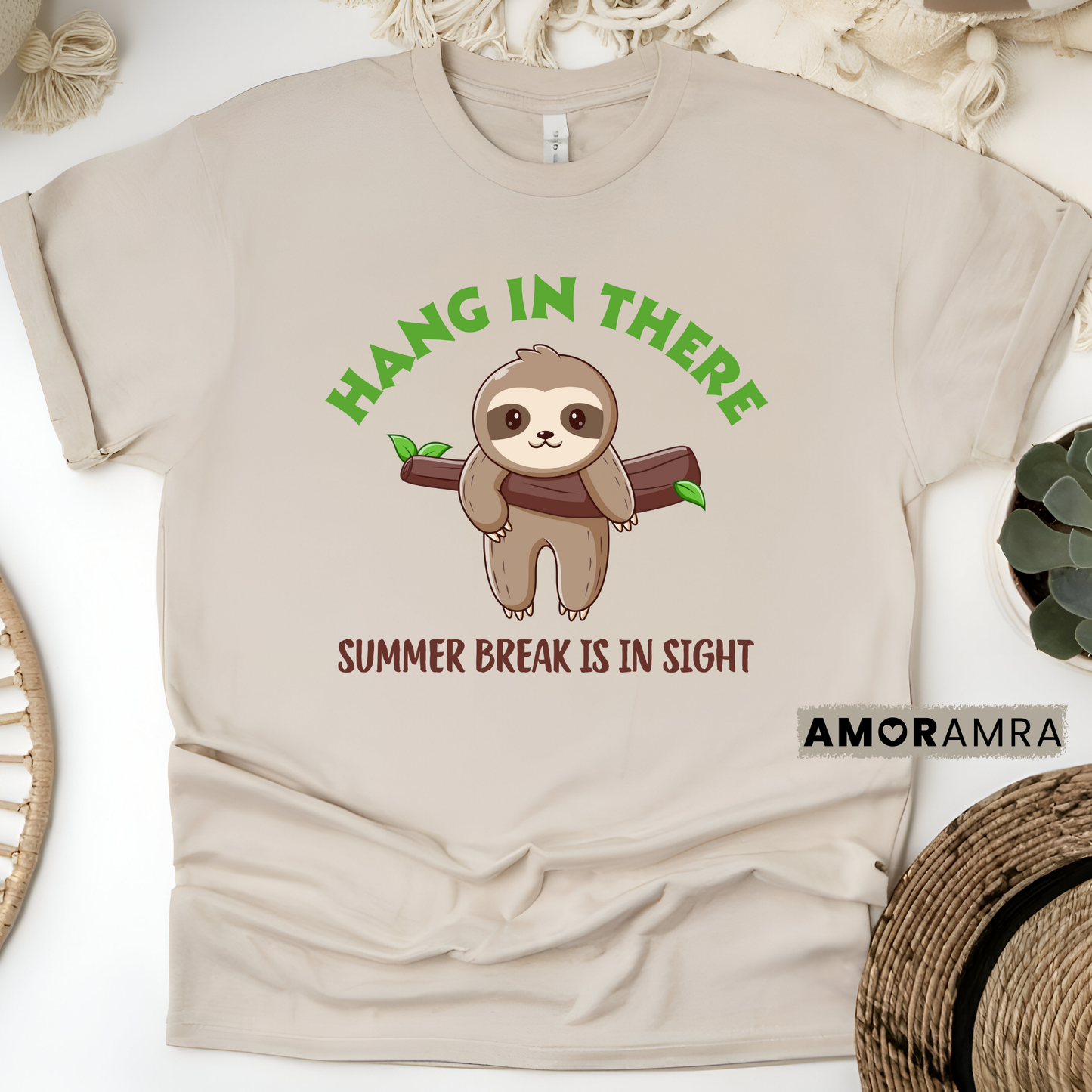 Hang in There Sloth Shirt