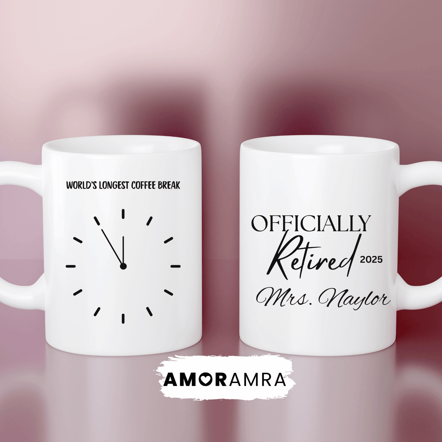 Coffee Break | Personalized Retirement Mug