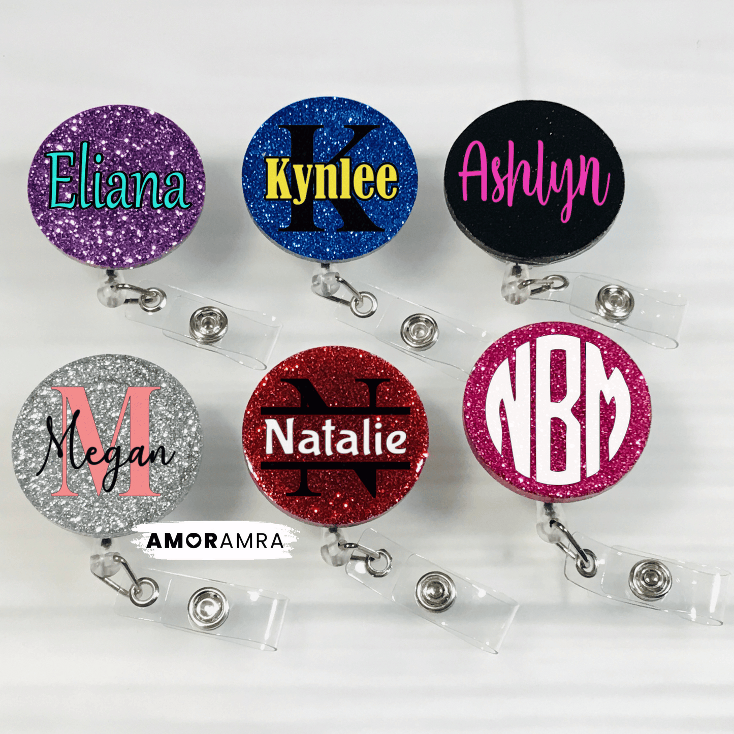 Personalized Name Badge Reel