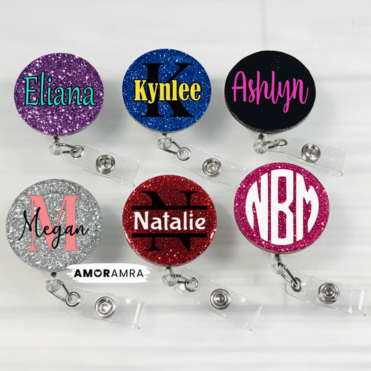 Personalized Name Badge Reel