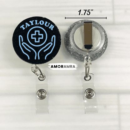 Personalized Nurse Badge Reel