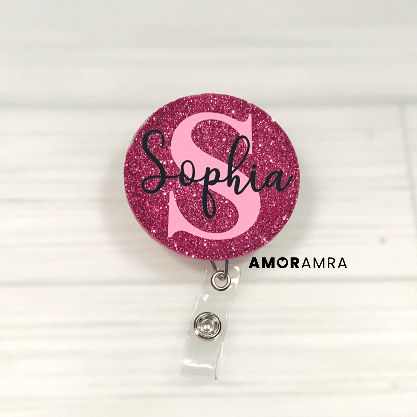 Personalized Name Badge Reel