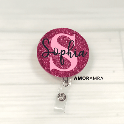 Personalized Name Badge Reel