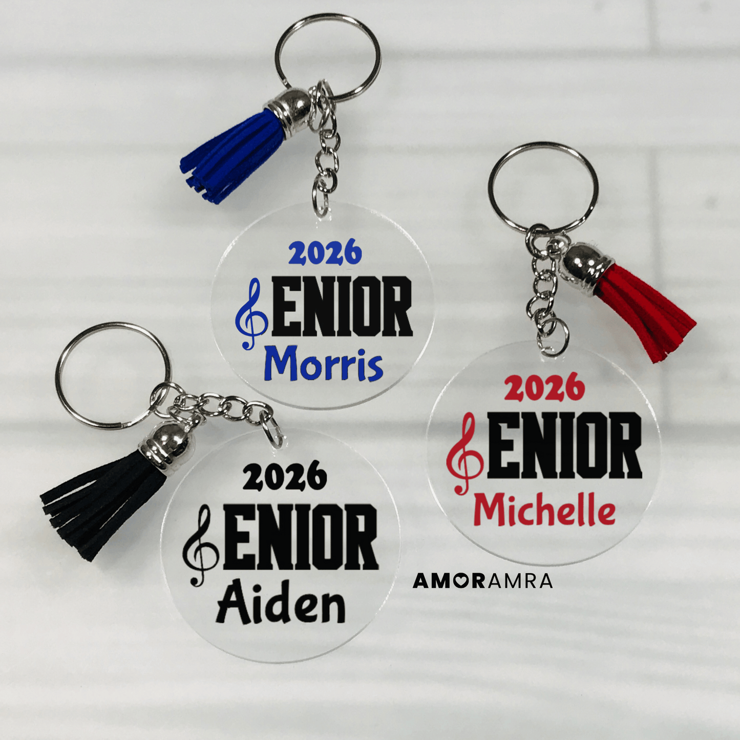 Personalized Marching Band Keychain