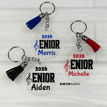 Personalized Marching Band Keychain