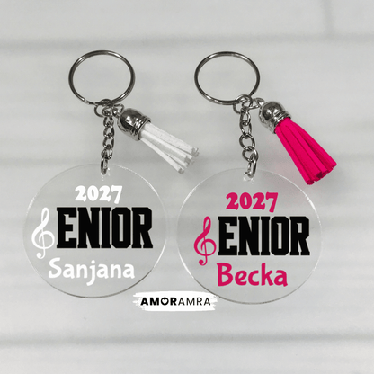 Personalized Marching Band Keychain