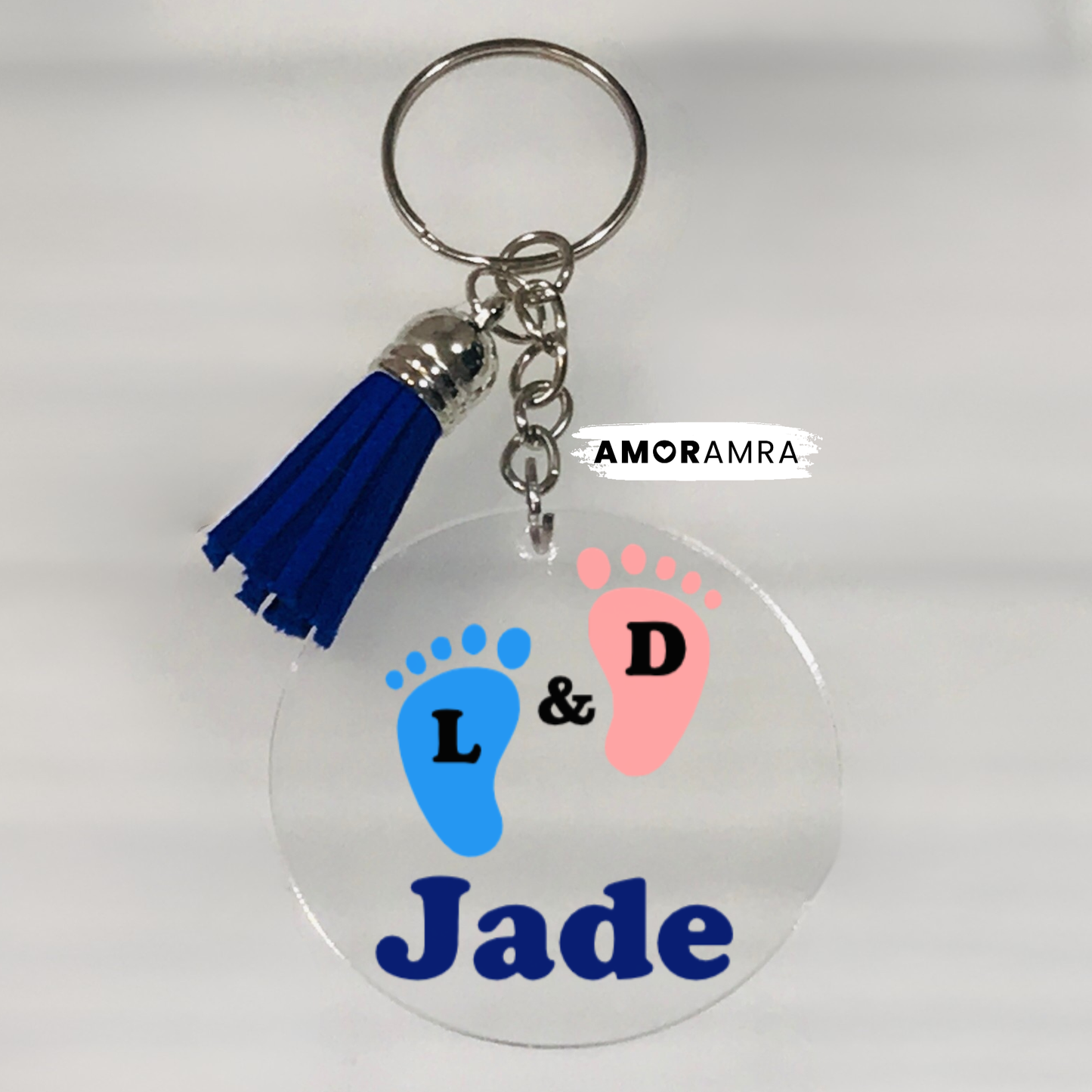 Personalized Labor and Delivery Nurse Keychain