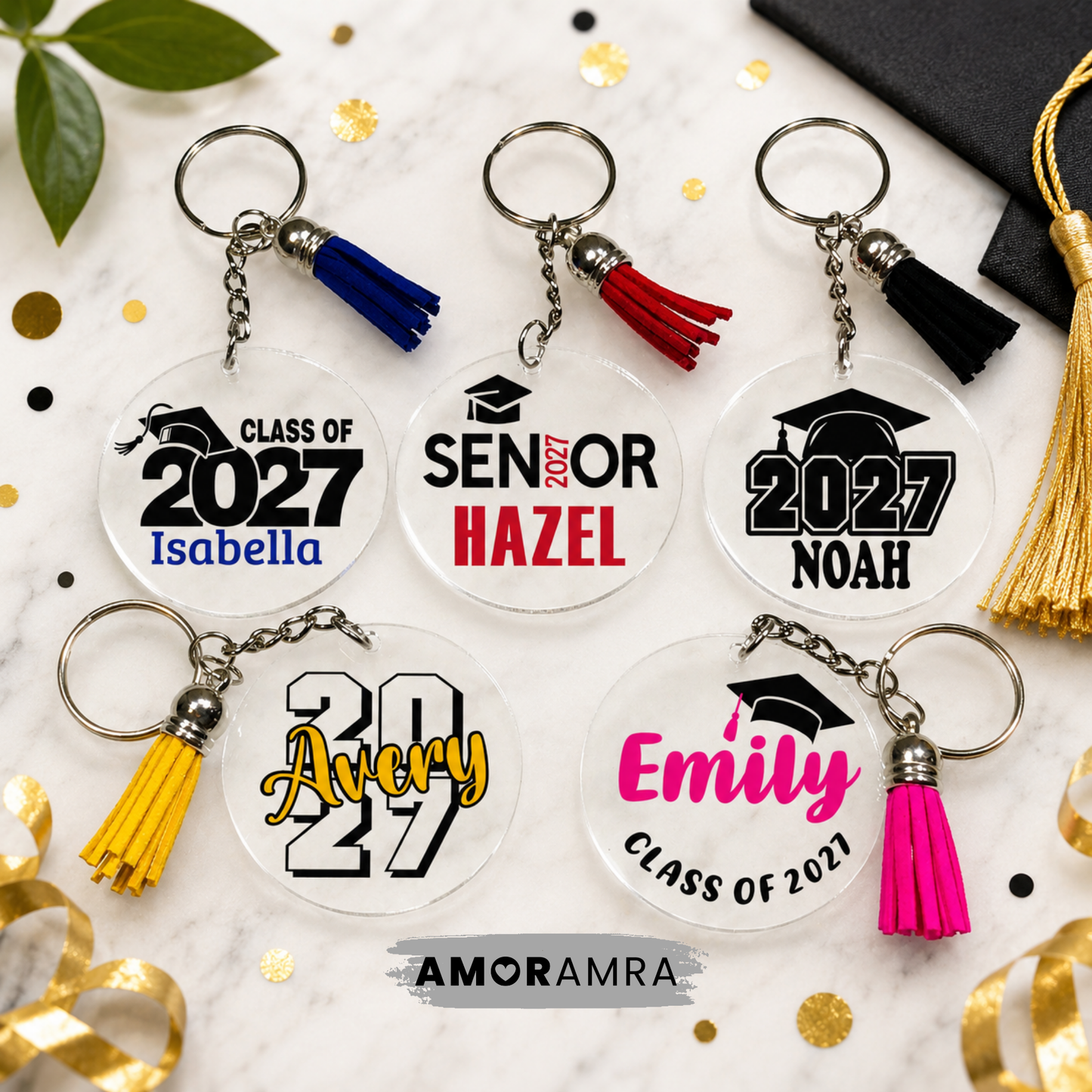 2027 Graduation Keychain | Class of 2027