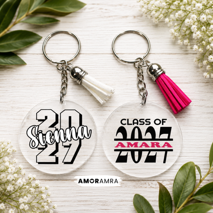 2027 Graduation Keychain | Class of 2027