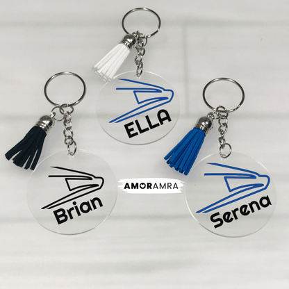 Personalized Postal Service Keychain