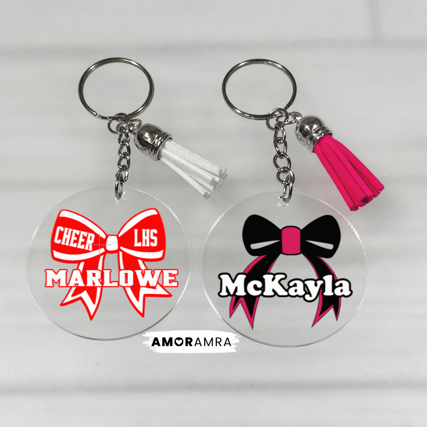 Personalized Cheerleader Keychain | Cheer Gifts