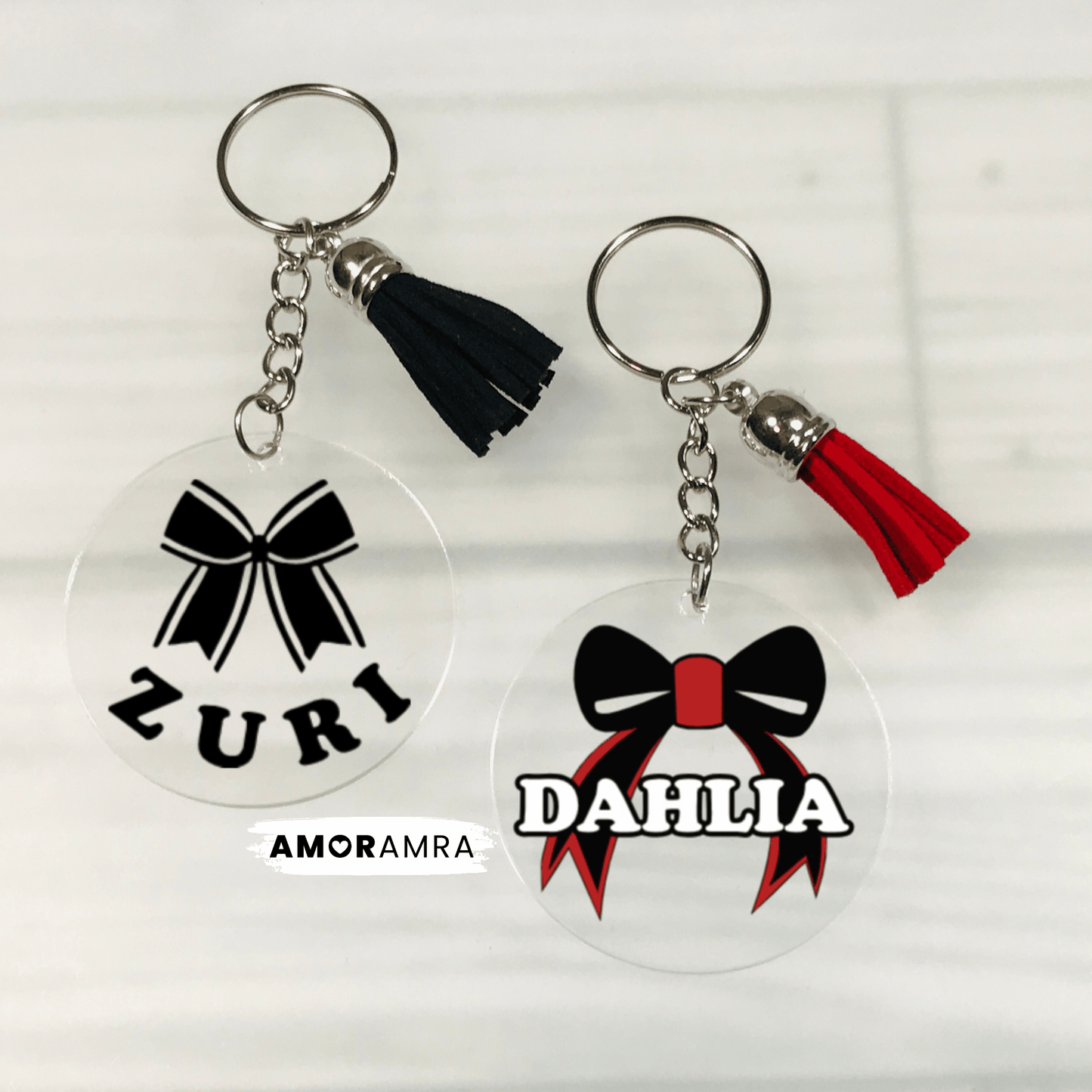 Personalized Cheerleader Keychain | Cheer Gifts