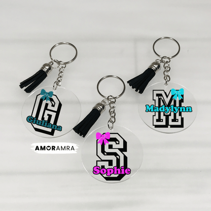 Personalized Cheerleader Keychain | Cheer Team Gift