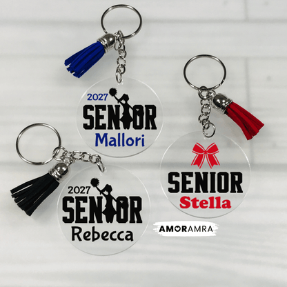 Personalized Cheerleader Keychain | Cheer Team Gift