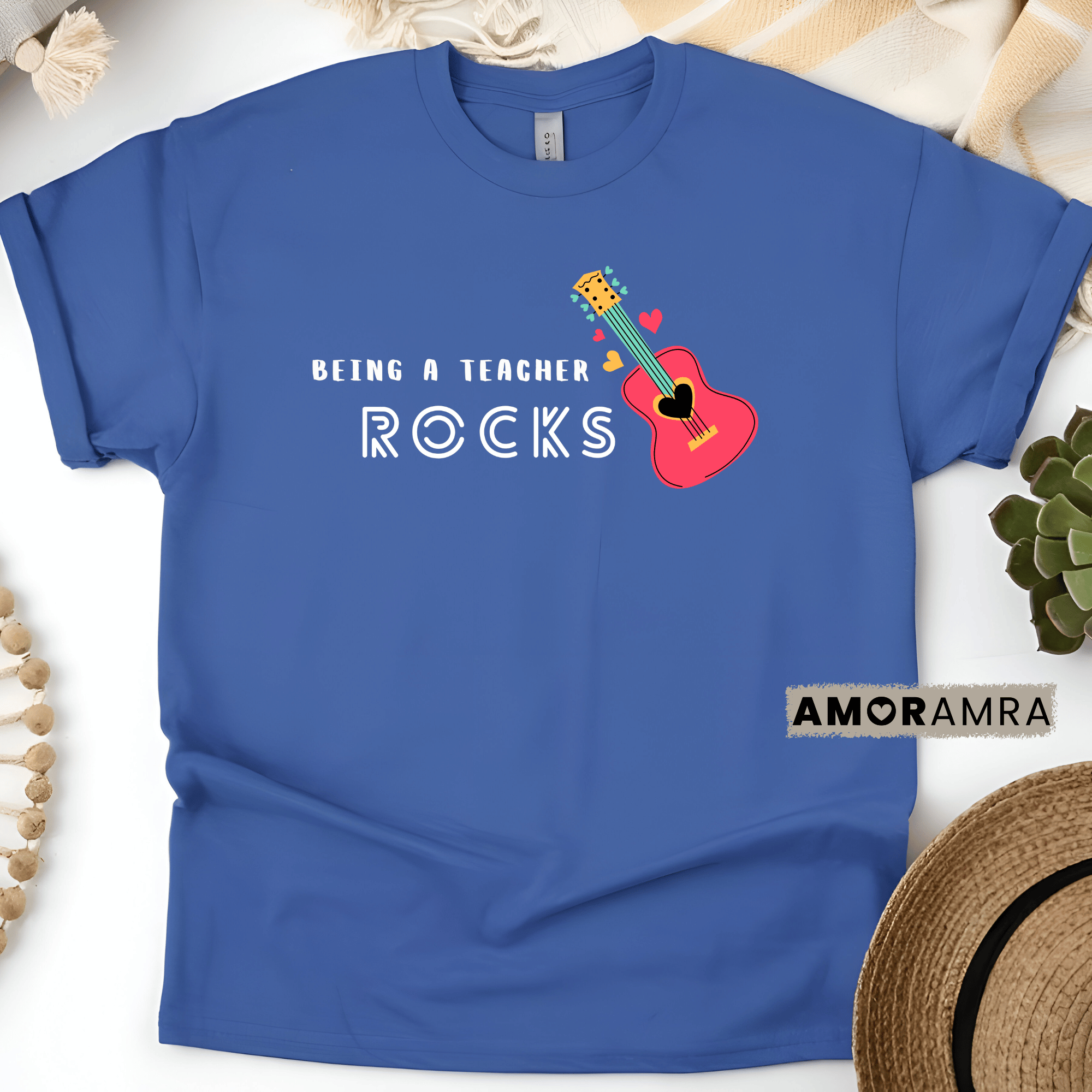 Being a Teacher Rocks T-Shirt