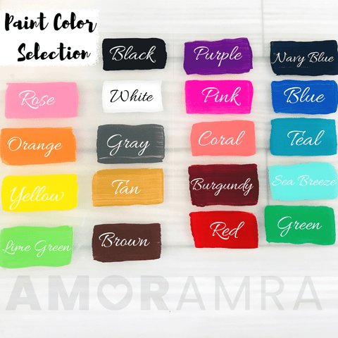 Personalized Acrylic Place Cards - Rectangle - Amor Amra
