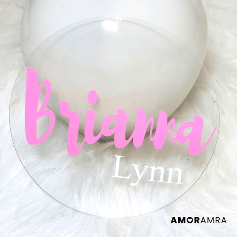 Personalized Name Sign - Amor Amra