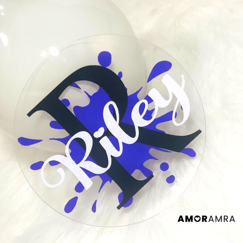 Personalized Name Sign | Splatter - Amor Amra