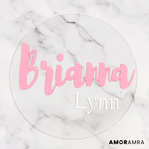 Personalized Name Sign - Amor Amra