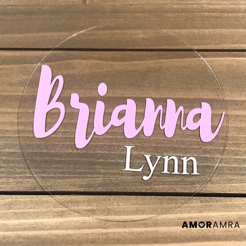 Personalized Name Sign - Amor Amra