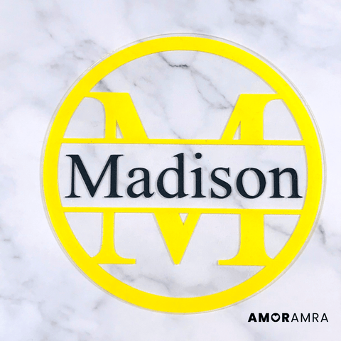 Personalized Name Sign | Monogram - Amor Amra