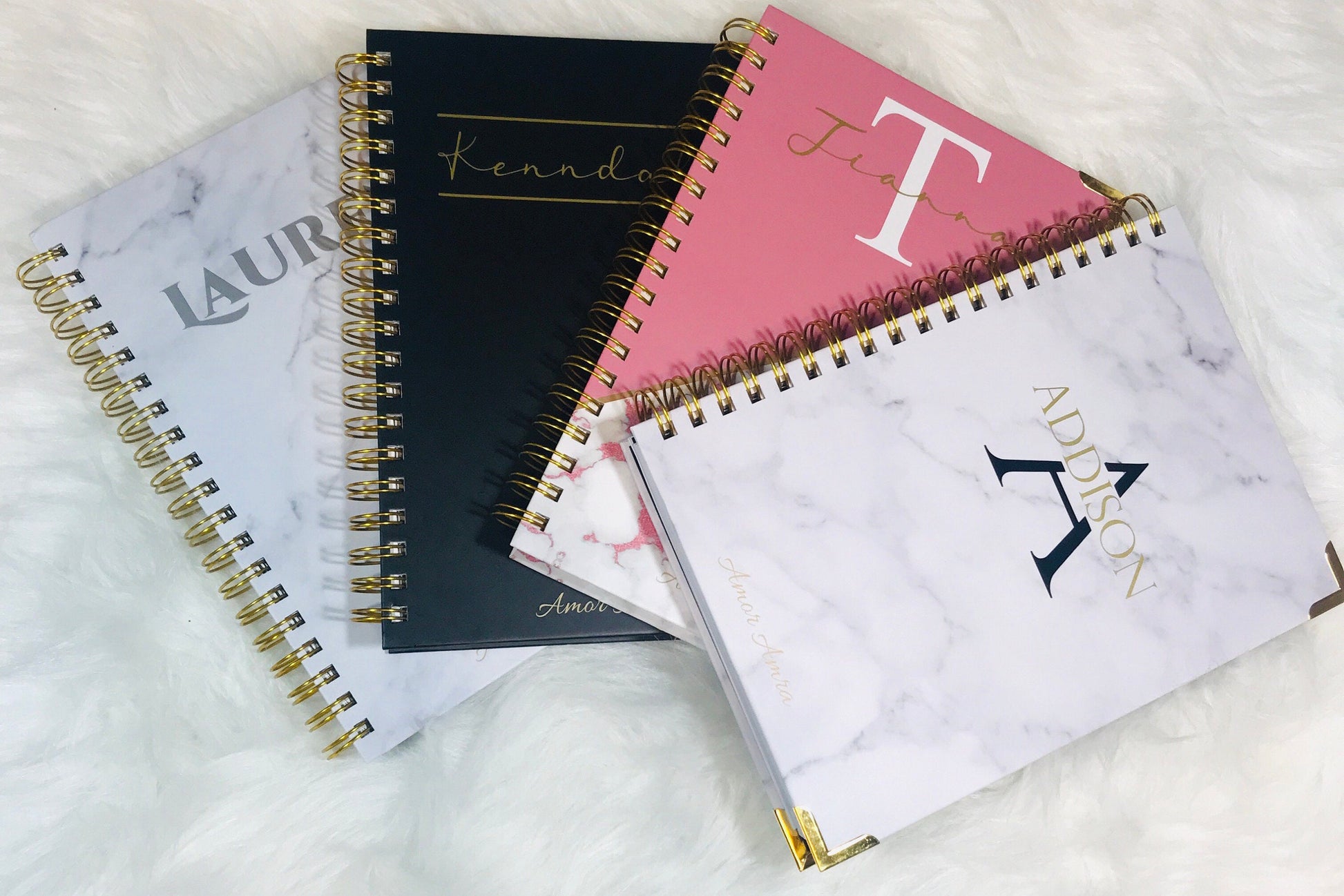 Personalized 2022 Monthly Weekly Journal | Notebook | Planner - Undated | Goals | Budget | Fitness | Habit Tracker | Gratitude | Academic | - Amor Amra