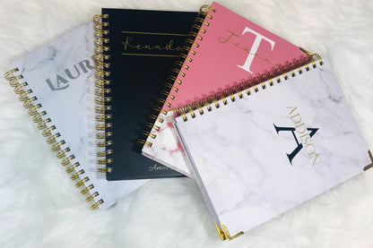 Personalized 2022 Monthly Weekly Journal | Notebook | Planner - Undated | Goals | Budget | Fitness | Habit Tracker | Gratitude | Academic | - Amor Amra